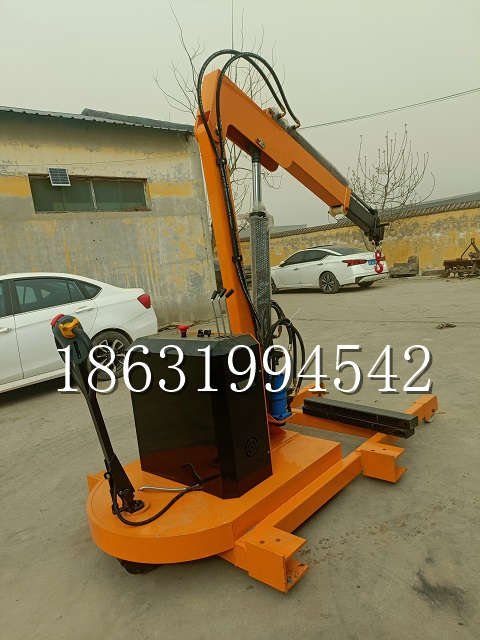 丰台区自卸车厢随车吊 自制轮式四不像起重机 四驱平板吊 5吨 贵盛